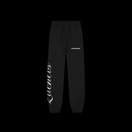 “2Tickets” Logo Slogan Joggers