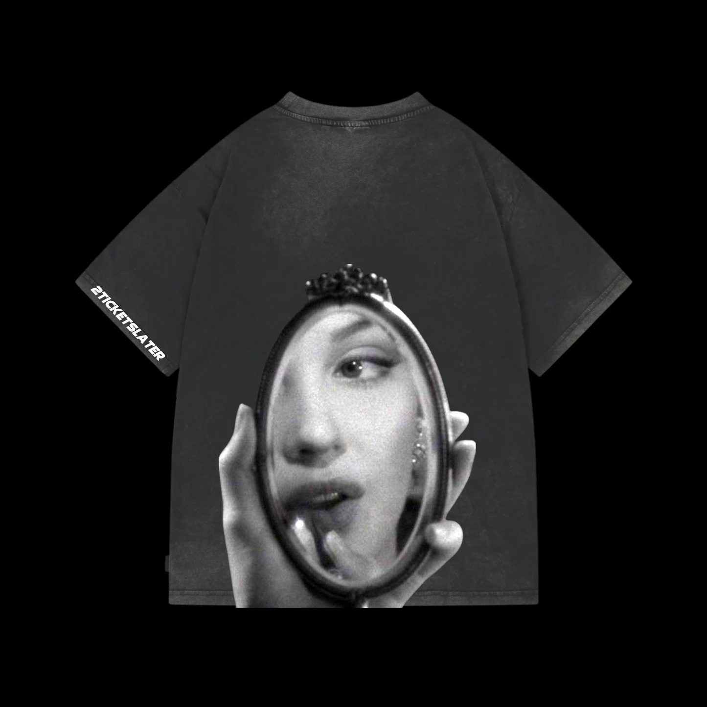 “Looks Easy” Slogan Graphic T-Shirt