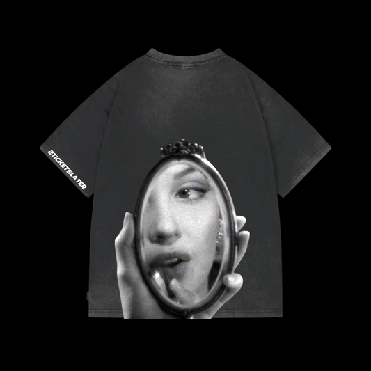 “Looks Easy” Slogan Graphic T-Shirt